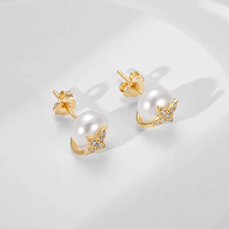 Zoo Jewel S925 Silver Stud Earrings Women's-7
