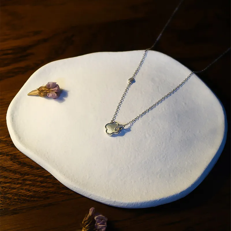 Zoo Jewel Titanium Steel Necklaces Women's-4
