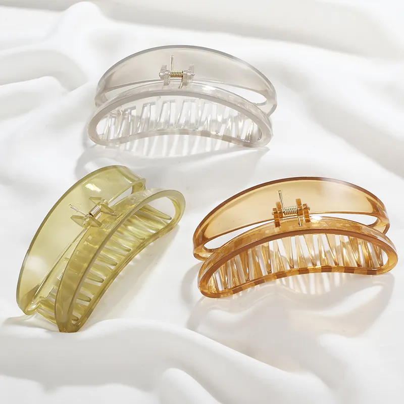 QIMEILA Acrylic Hair Clips Women's-3