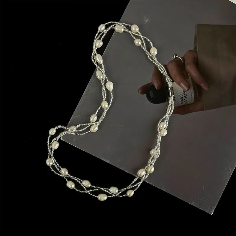 Zoo Jewel Alloy Necklaces Women's-5