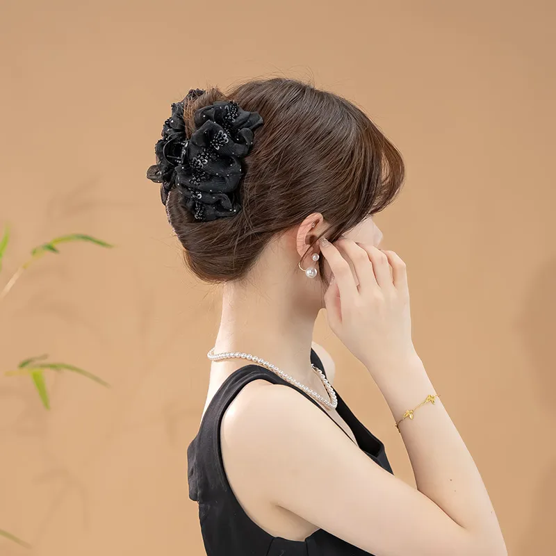 QIMEILA Resin Hair Clips Women's-2