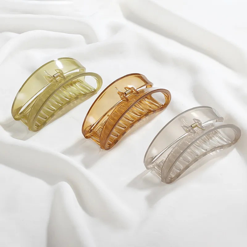QIMEILA Acrylic Hair Clips Women's-4