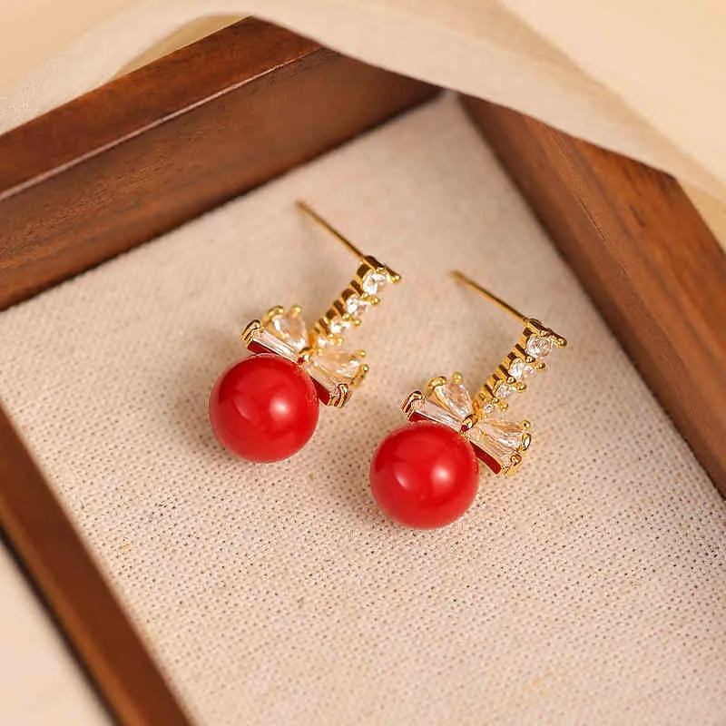 QIMEILA Copper Alloy Earrings Women's-5