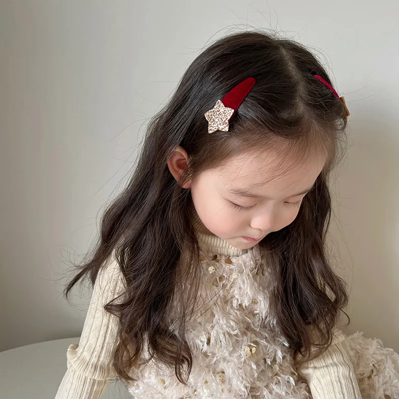 QIMEILA Fabric Hair Clips Women's-1