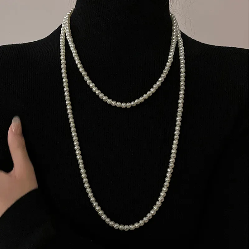 Zoo Jewel Faux Pearl Necklaces Women's-4