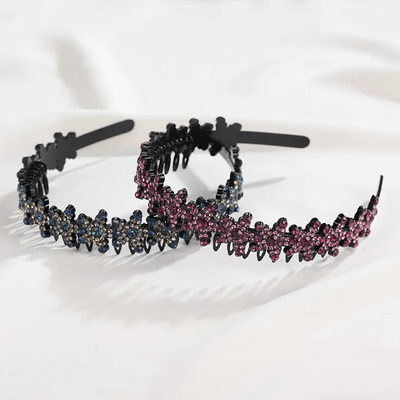 QIMEILA Acrylic Headbands Women's-7