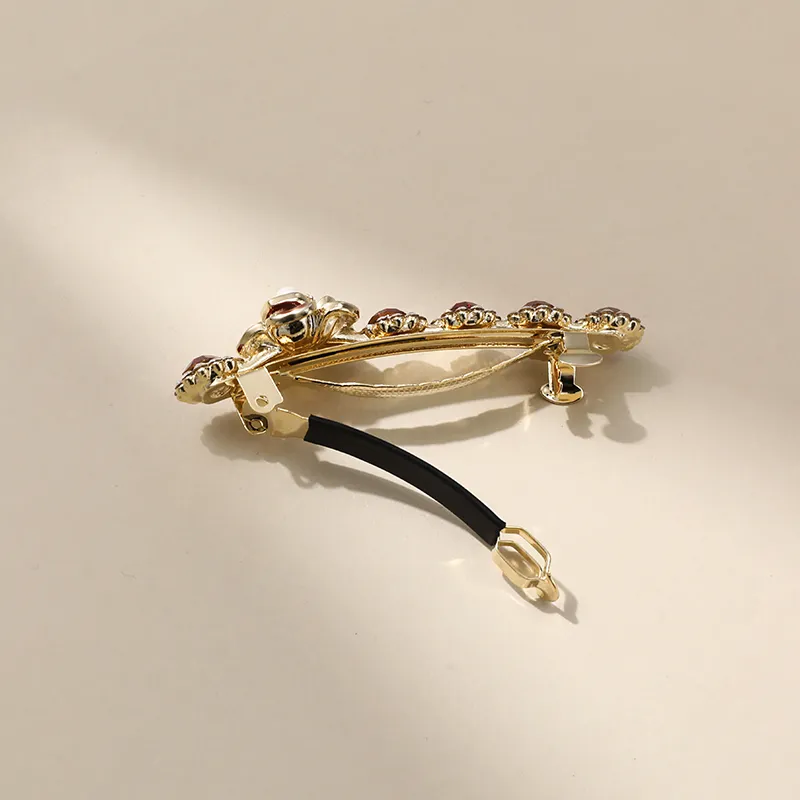 QIMEILA Alloy Hair Clips Women's-4