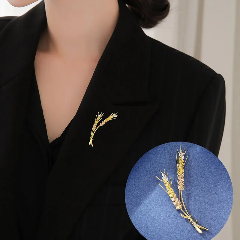 Zoo Jewel Alloy Brooches Women's-1