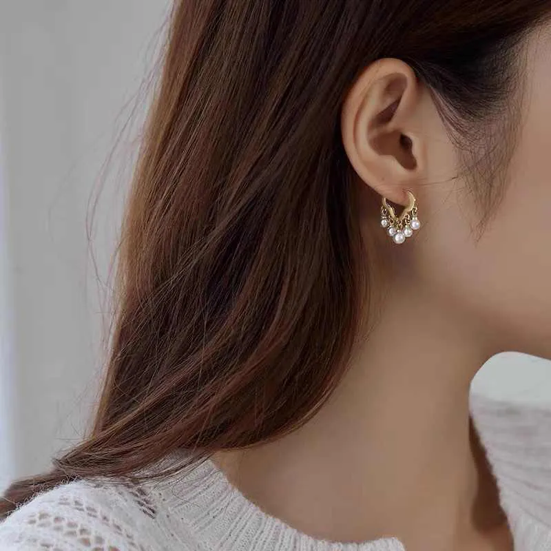 QIMEILA Copper Alloy Earrings Women's-3