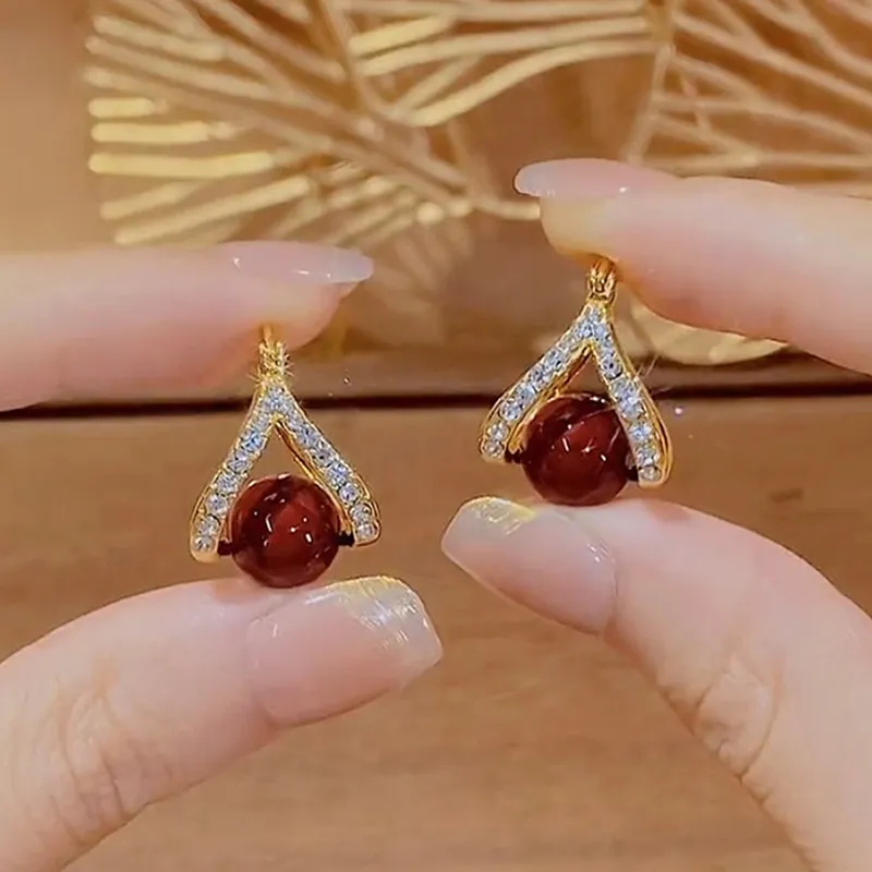QIMEILA Copper Alloy Earrings Women's-5