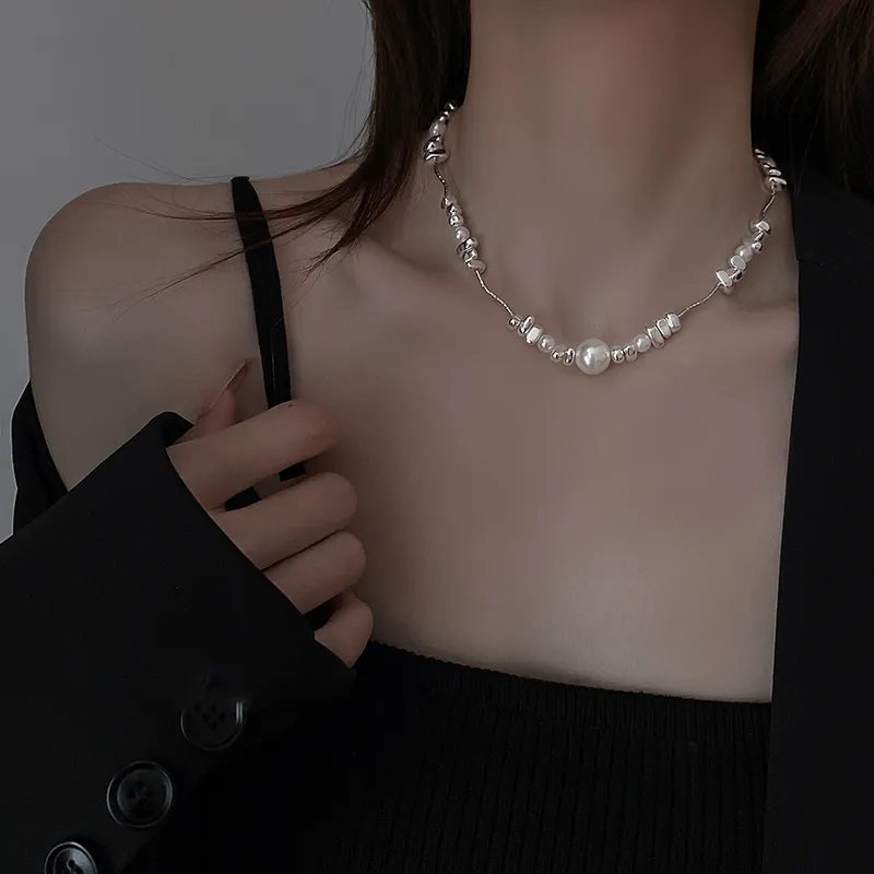 Zoo Jewel Titanium Steel Necklaces Women's-1