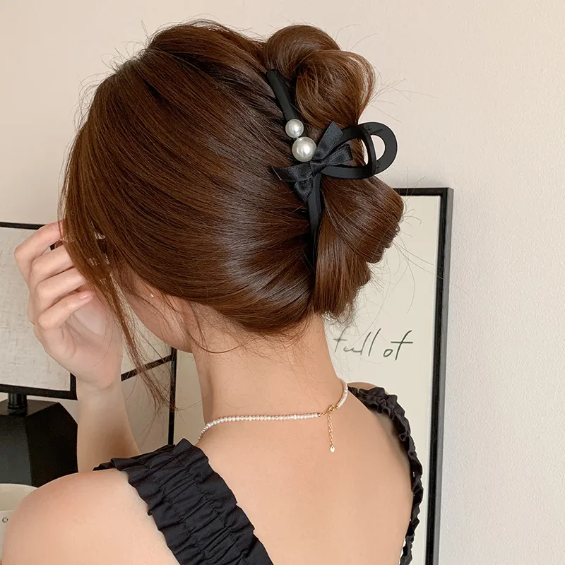 QIMEILA Acrylic Hair Clips Women's-2