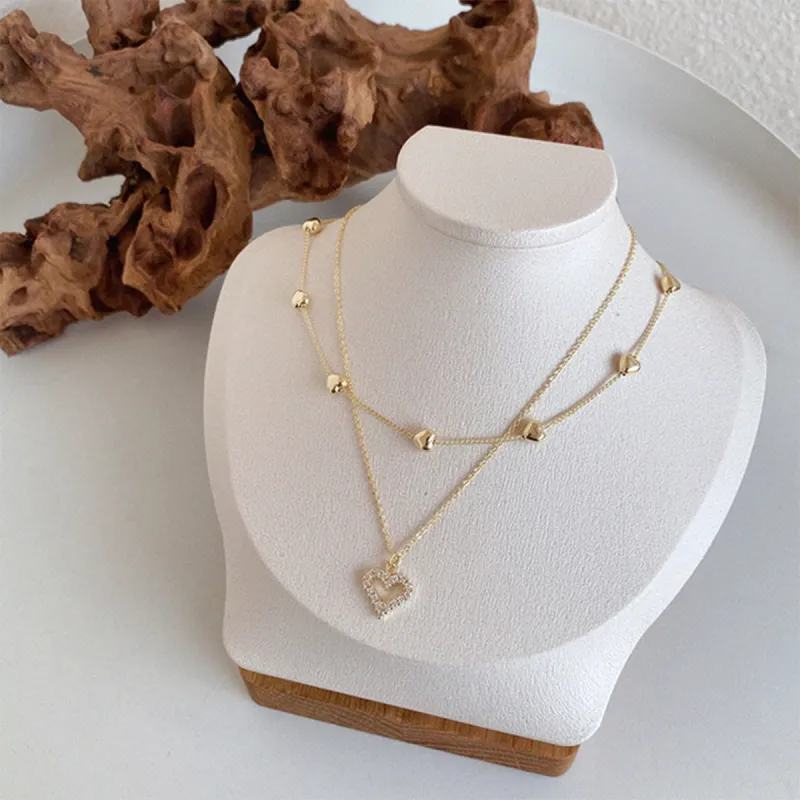 Zoo Jewel Alloy Necklaces Women's-1