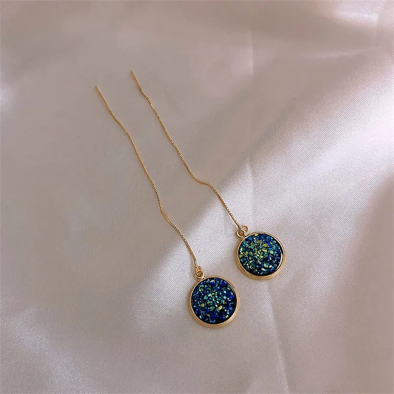QIMEILA Copper Alloy Drop Earrings Women's-2