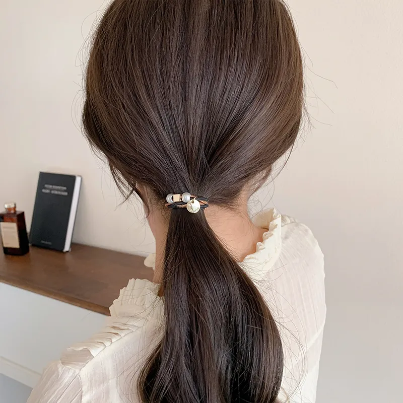 QIMEILA Rubber Band Hair Tie Women's-3