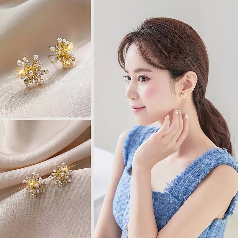 Zoo Jewel Alloy Stud Earrings Women's-3