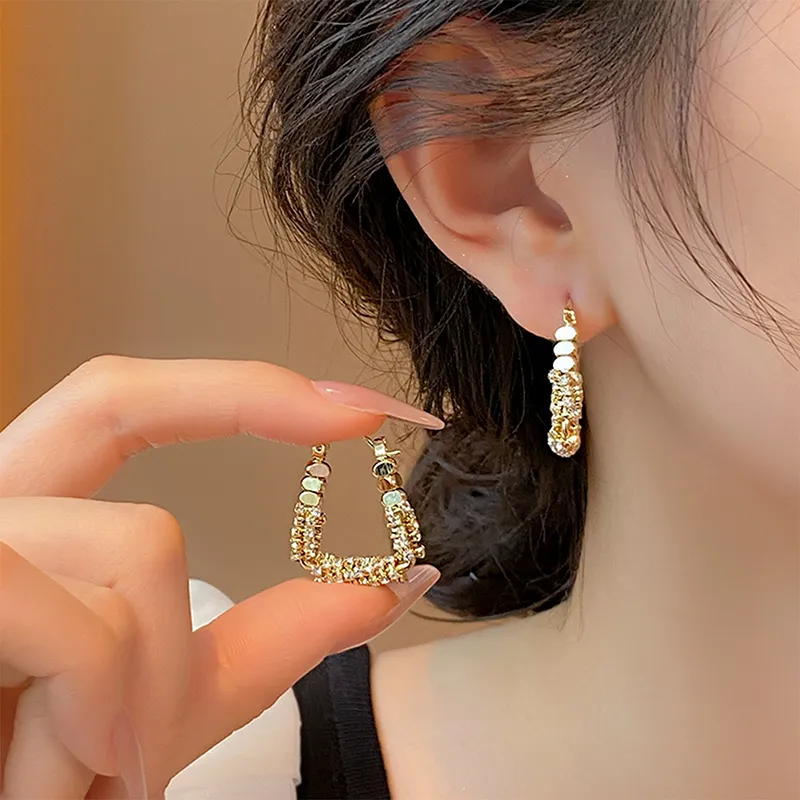 Zoo Jewel Alloy Earrings Women's-1