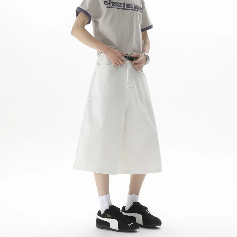 Hotwind Denim Shorts Unisex-13