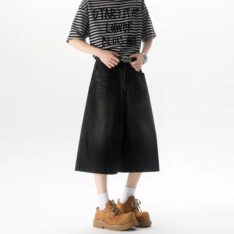 Hotwind Denim Shorts Unisex-8