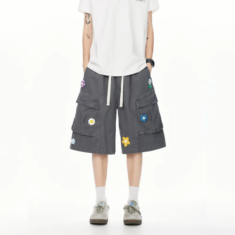 Hotwind Cargo Shorts Unisex-14