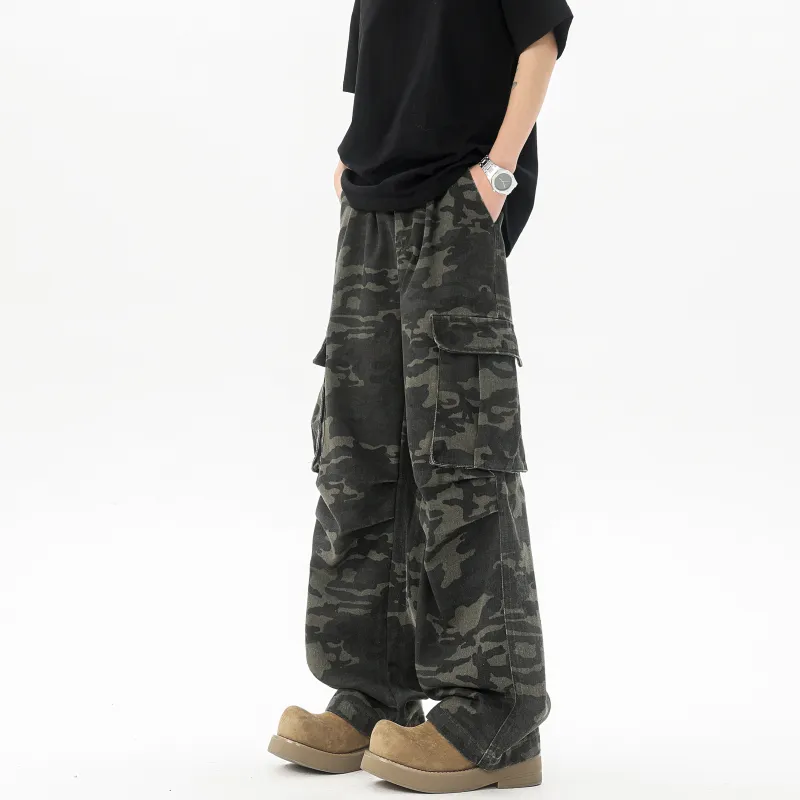 Hotwind Jeans Unisex Camouflage-4