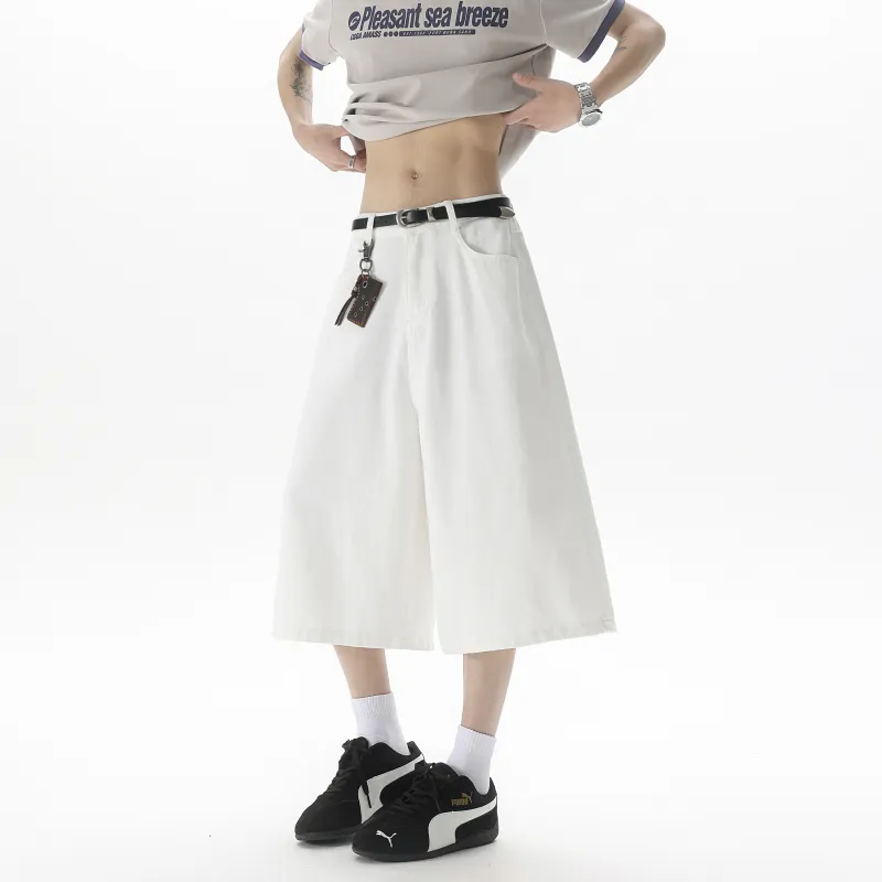 Hotwind Denim Shorts Unisex-12