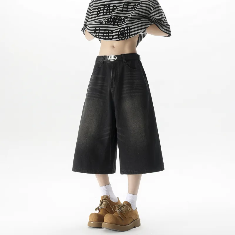 Hotwind Denim Shorts Unisex-7