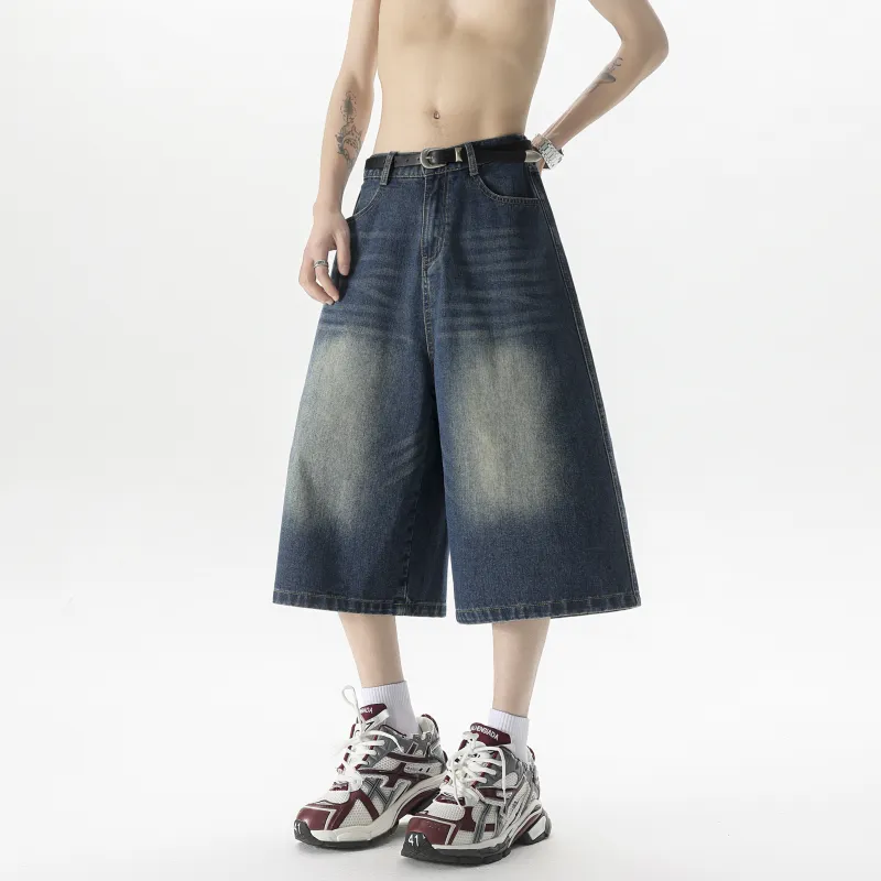 Hotwind Denim Shorts Unisex-4