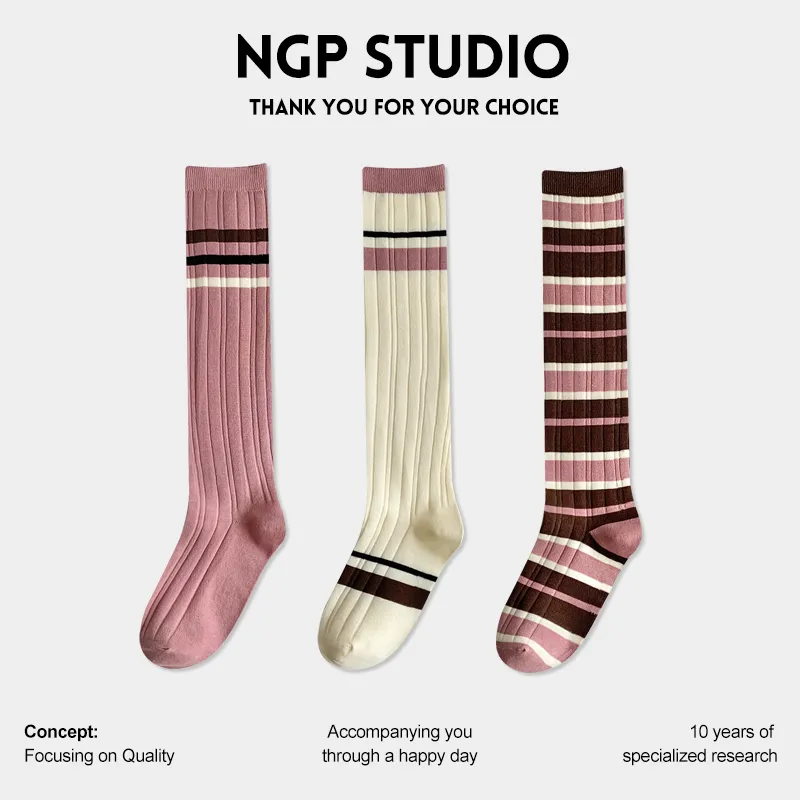 NGP Knee High Socks Women's 3 Pack-2