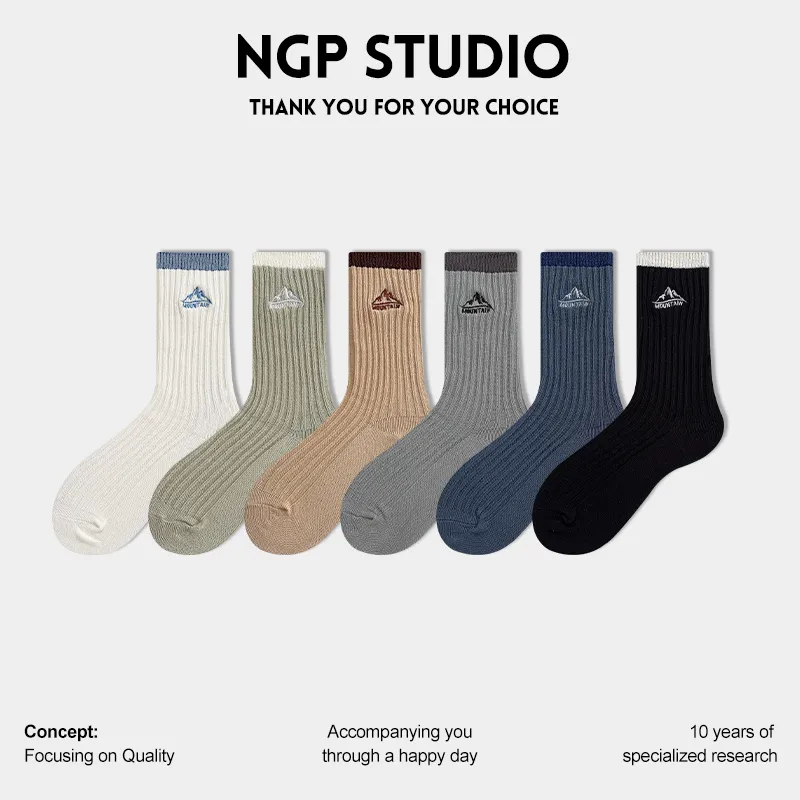 NGP Mid Calf Socks Men's 5 Pack-2
