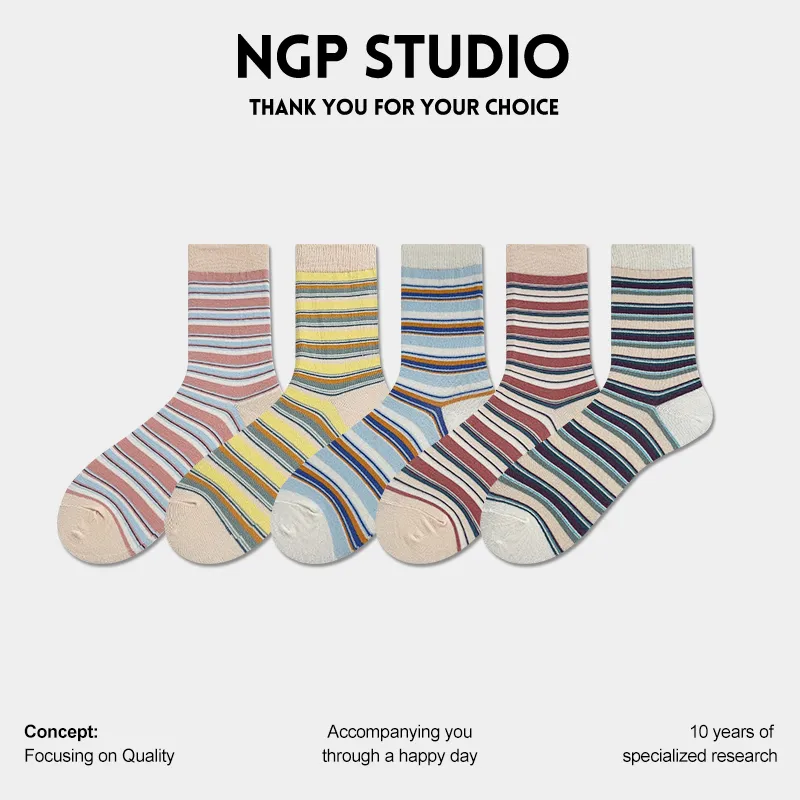 NGP Mid Calf Socks Women's 5 Pack-2