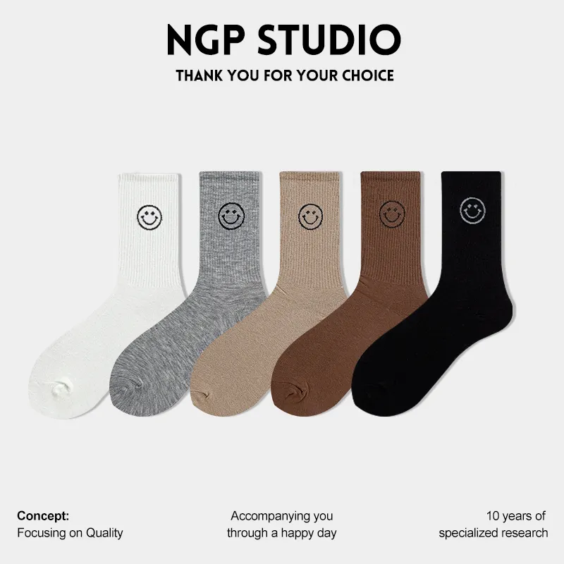 NGP Mid Calf Socks Men's 5 Pack-2