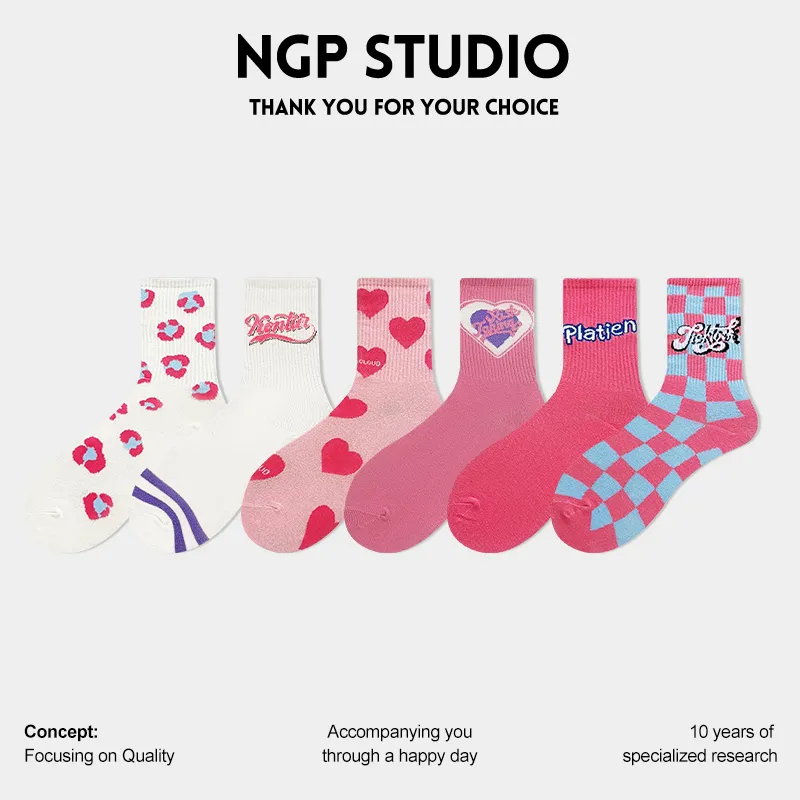 NGP Mid Calf Socks Women's 5 Pack-2