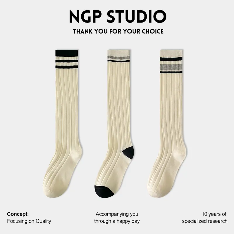 NGP Knee High Socks Women's 3 Pack-4
