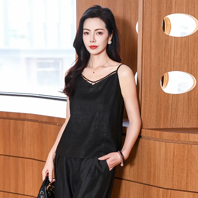 Yi Mengyuan Silk Camisole Women's-2