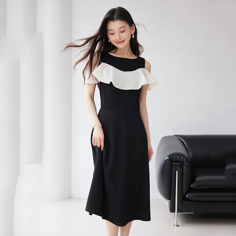 Yi Mengyuan Sleeveless Dress Women's-3