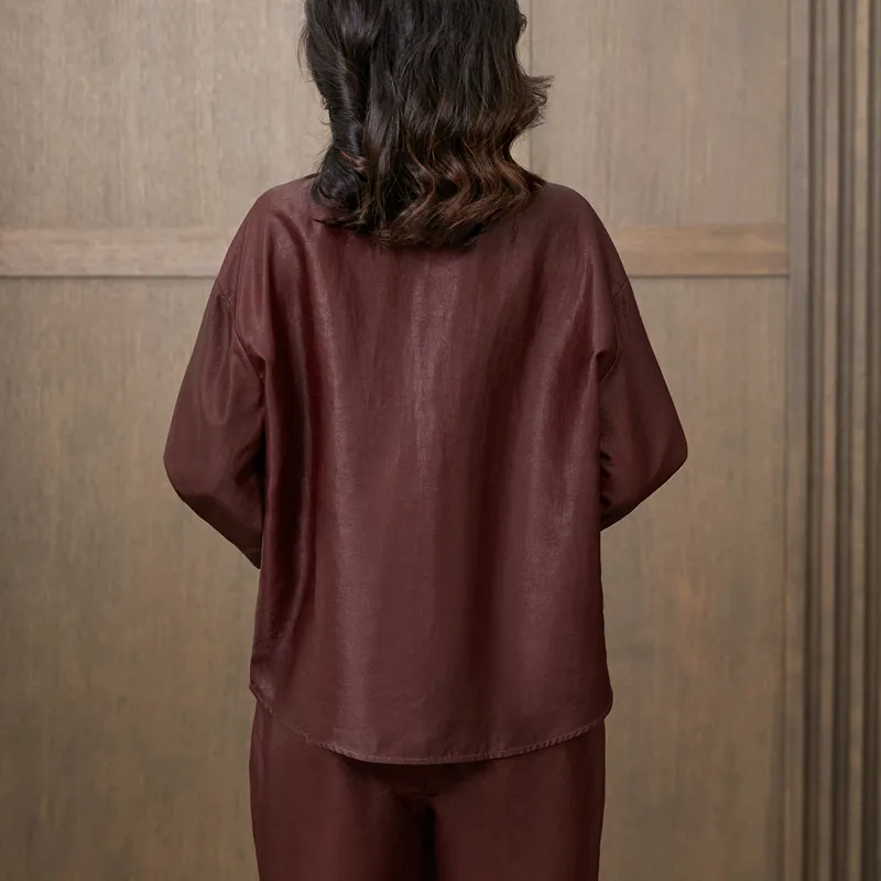 Yi Mengyuan Shirts Women's Red-1