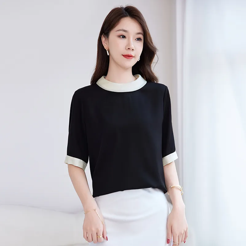 Yi Mengyuan T Shirts Women's Black-1