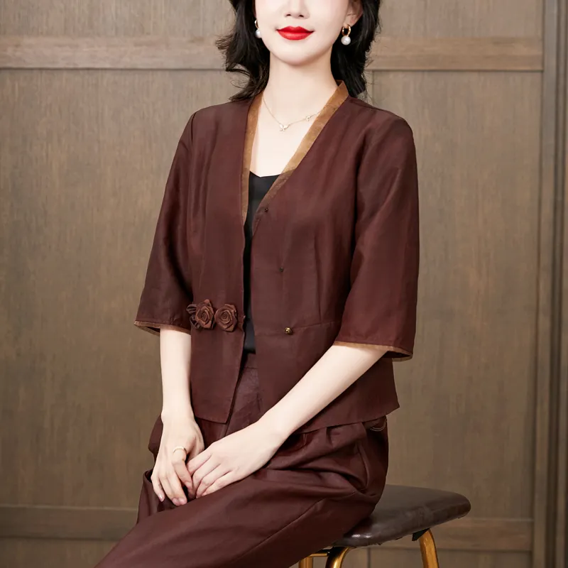 Yi Mengyuan Shirts Women's Red-5