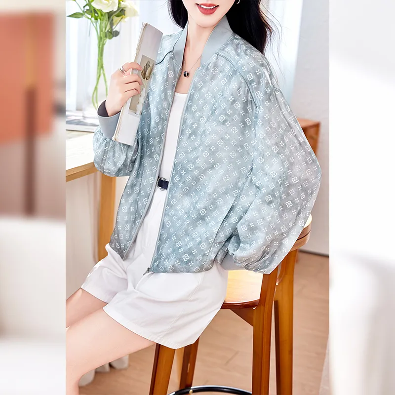 Yi Mengyuan Silk Jackets & Coats Women's-2