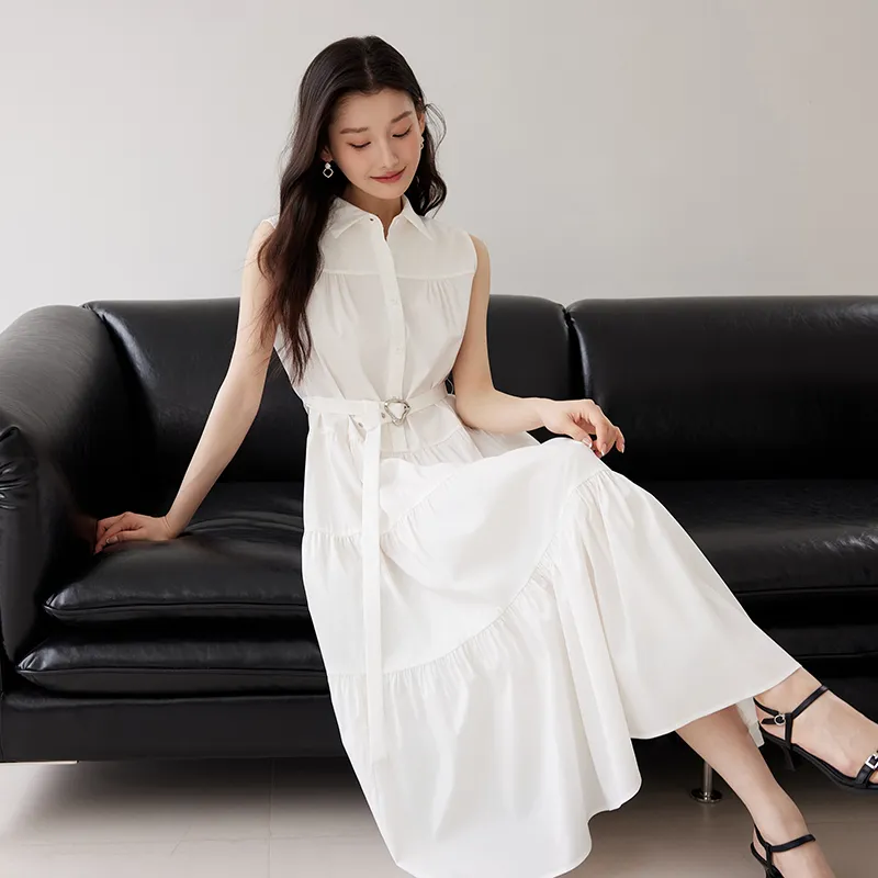 Yi Mengyuan Sleeveless Dress Women's-2