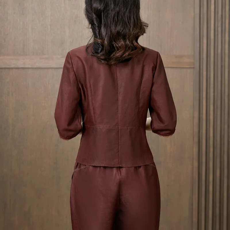 Yi Mengyuan Shirts Women's Red-1