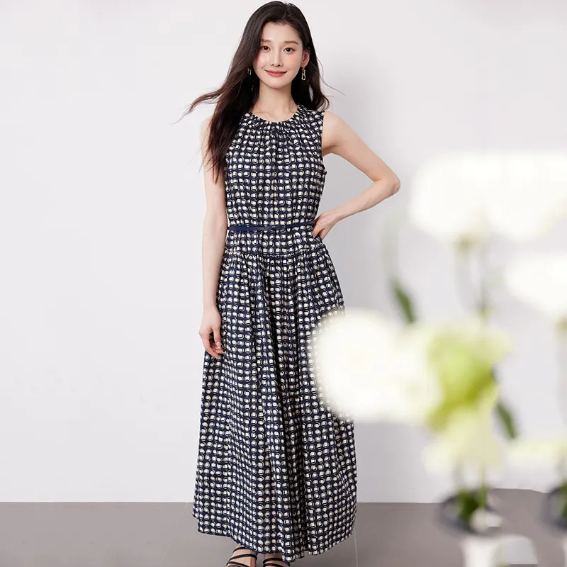 Yi Mengyuan Sleeveless Dress Women's-1
