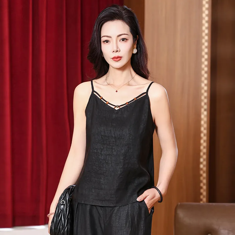 Yi Mengyuan Silk Camisole Women's-5