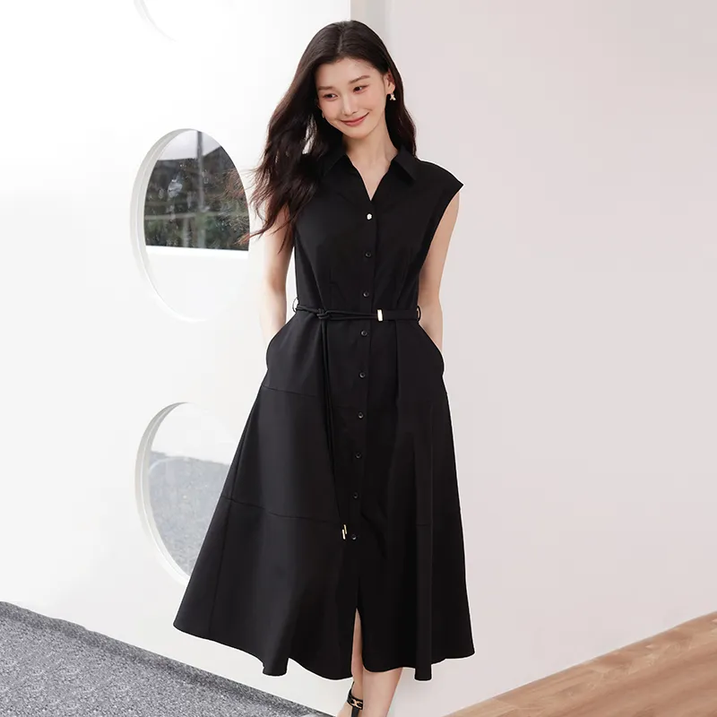 Yi Mengyuan Sleeveless Dress Women's-4