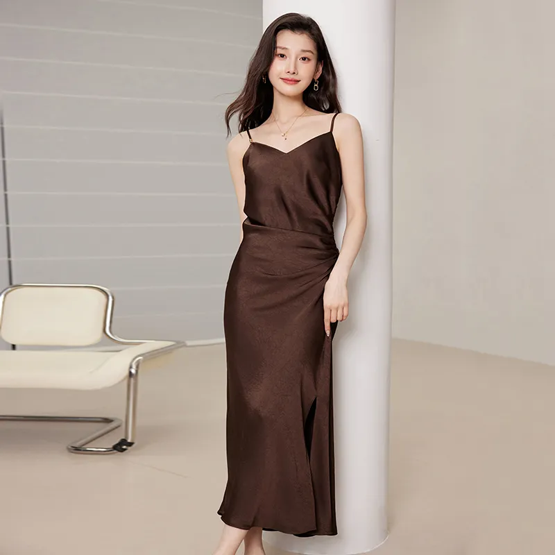 Yi Mengyuan Slip Dresses Women's-6