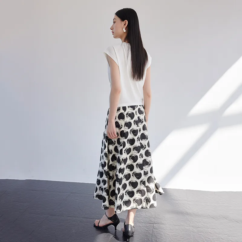 Yi Mengyuan Two Piece Skirt Sets Women's-1