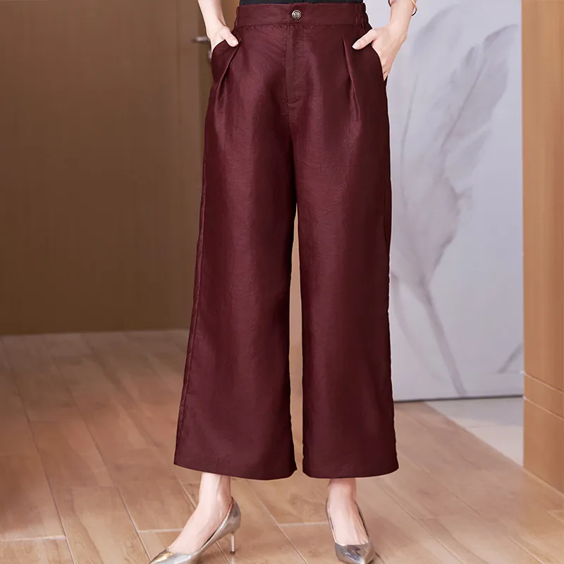 Yi Mengyuan Casual Pants Women's-3