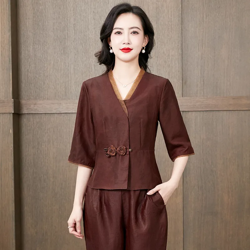 Yi Mengyuan Shirts Women's Red-2