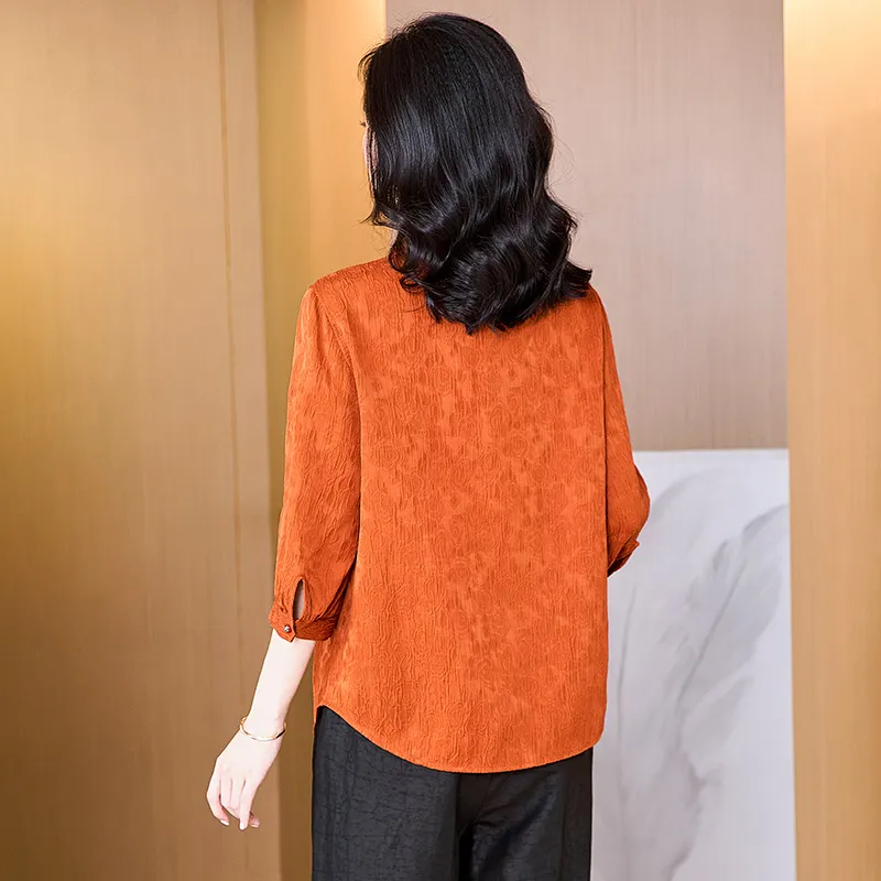 Yi Mengyuan Shirts Women's Yellow-1